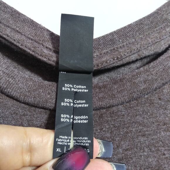 Cowboy Hardware Men's Brown Barbed Skull Graphic T-Shirt  Size XL - Picture 6 of 7